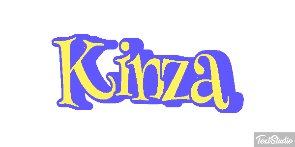 Kinza Текстовый эффект