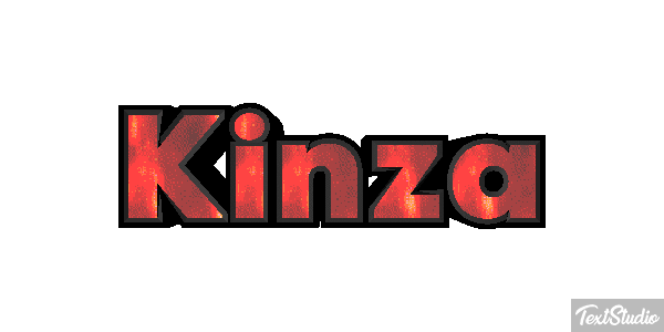 Kinza Текстовый эффект