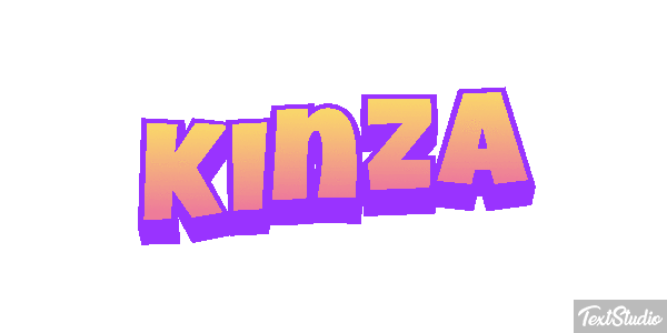Kinza Текстовый эффект