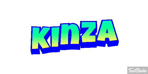 Kinza Текстовый эффект