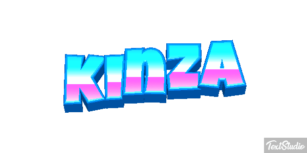 Kinza Текстовый эффект