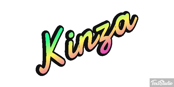 Kinza Текстовый эффект