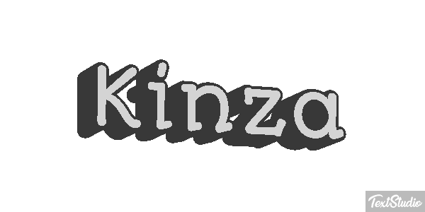 Kinza Текстовый эффект