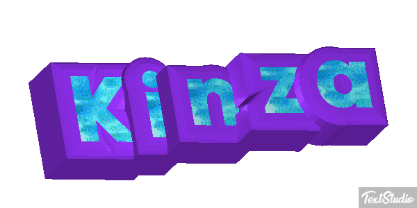Kinza Текстовый эффект