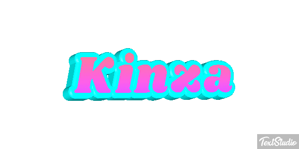 Kinza Текстовый эффект