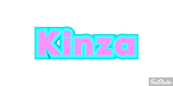 Kinza Текстовый эффект