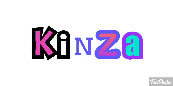 Kinza Текстовый эффект