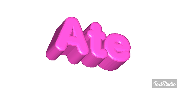 Até Text effect