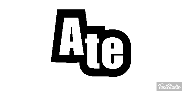 Até Text effect