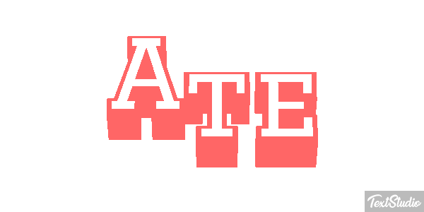 Até Text effect