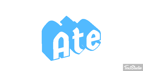 Até Text effect