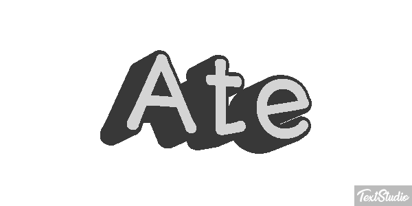 Até Text effect