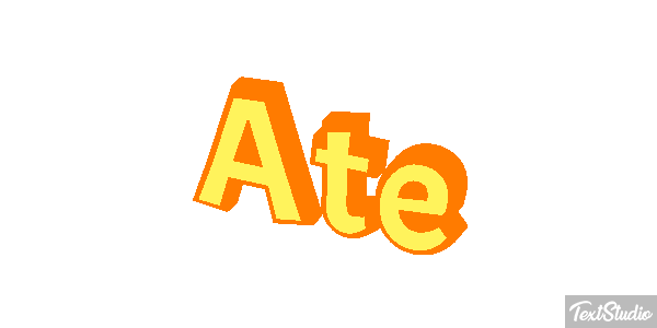Até Text effect