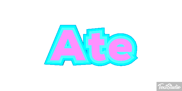Até Text effect