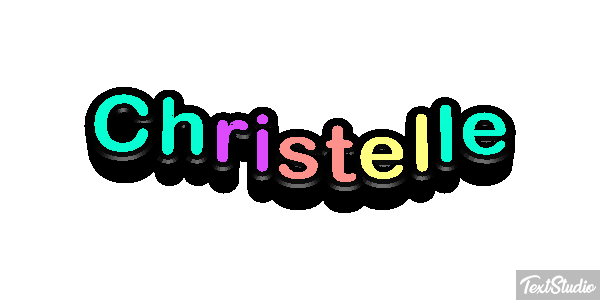 Christelle Tekst effect