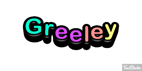 Greeley Effetto testo