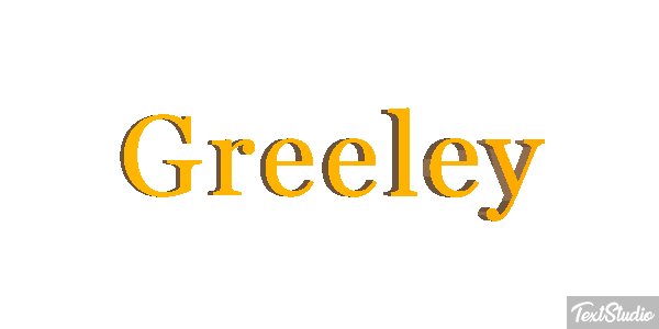 Greeley Effetto testo