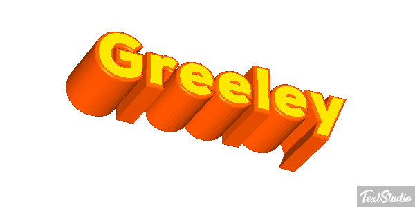 Greeley Effetto testo