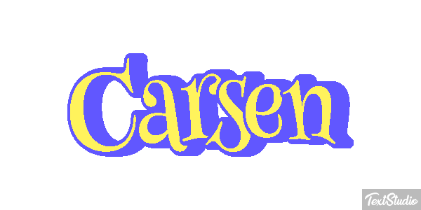 Carsen テキスト効果
