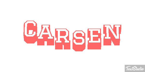 Carsen テキスト効果