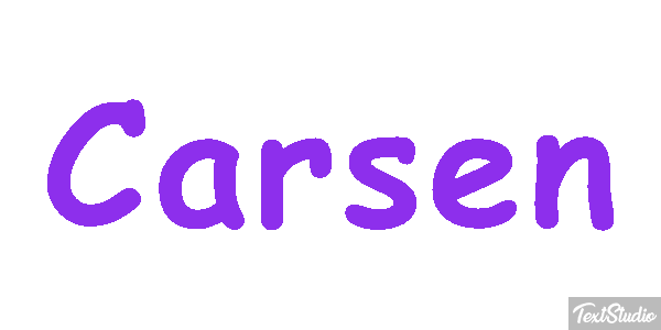 Carsen テキスト効果