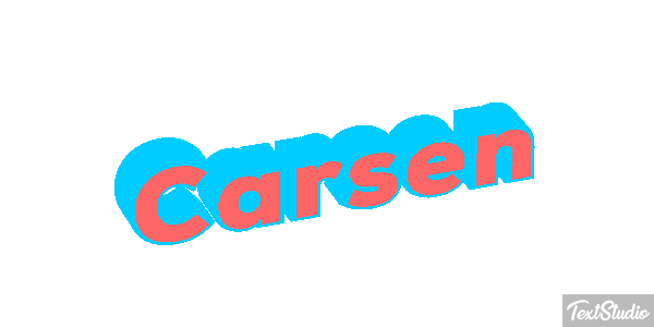 Carsen テキスト効果