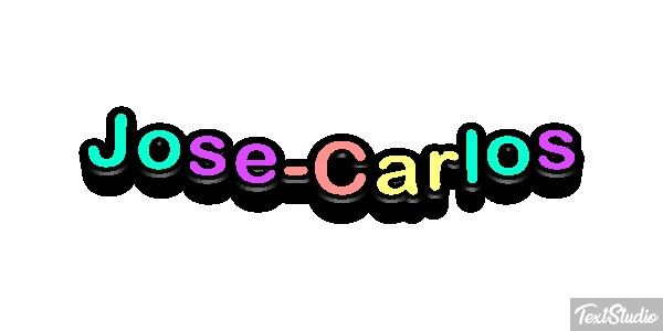 José-Carlos テキスト効果