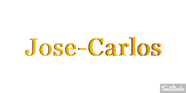 José-Carlos テキスト効果