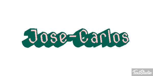 José-Carlos テキスト効果