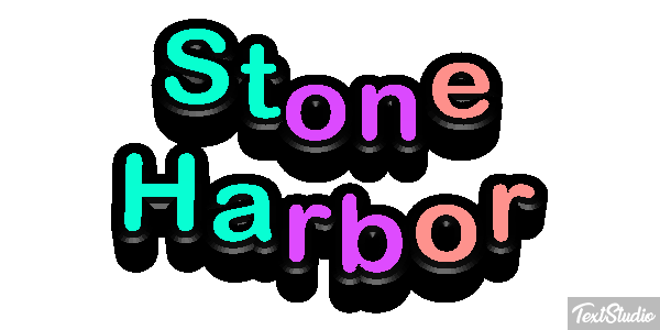 Stone Harbor Efekt tekstowy