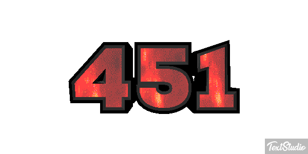 451 Effetto testo
