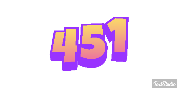 451 Effetto testo