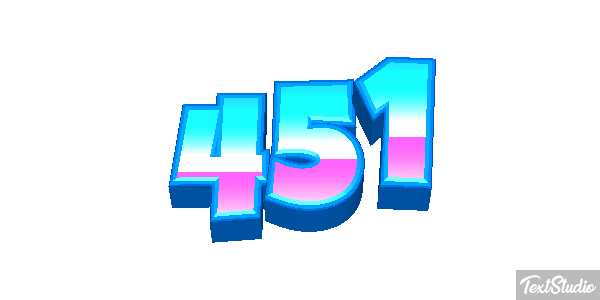 451 Effetto testo