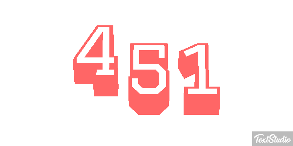 451 Effetto testo