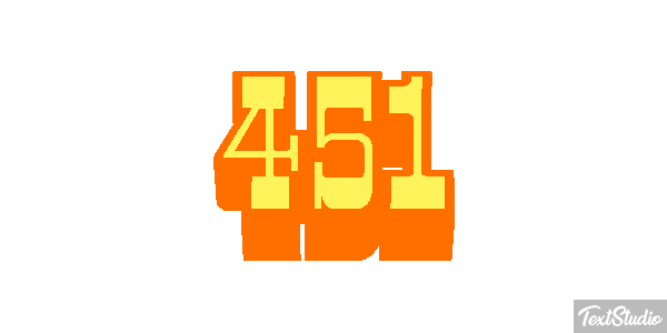 451 Effetto testo