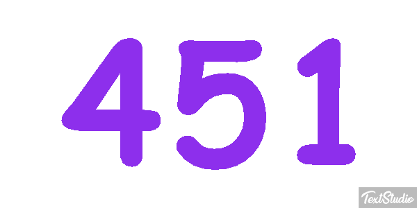 451 Effetto testo