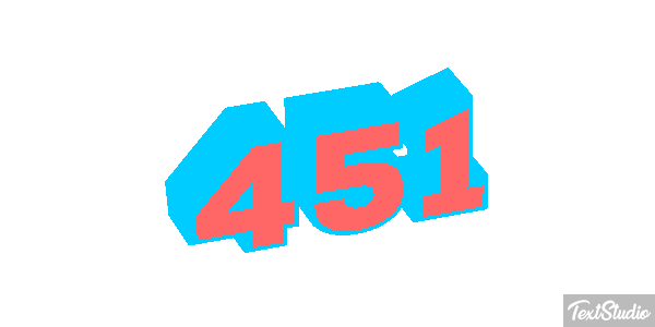 451 Effetto testo