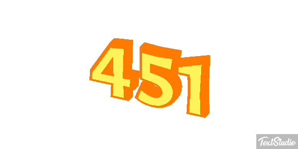 451 Effetto testo