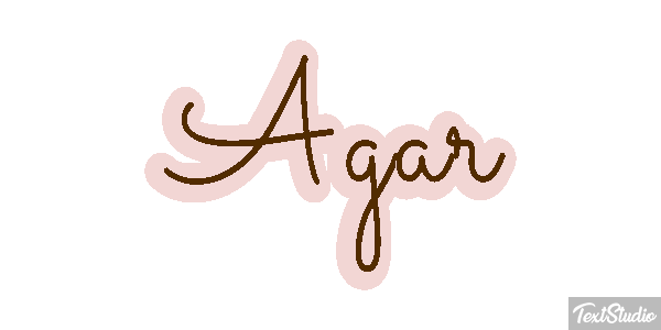 Agar Metin efekti