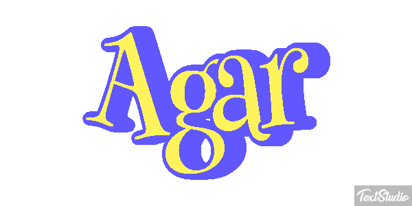 Agar Metin efekti
