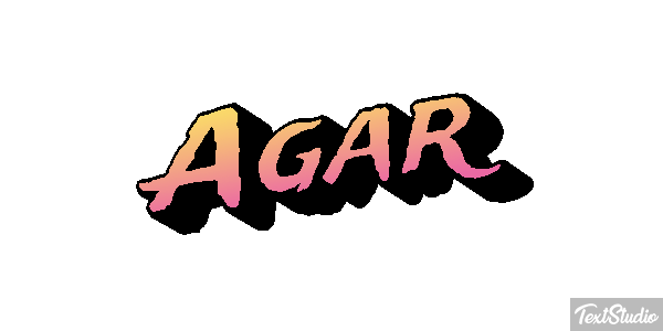 Agar Metin efekti