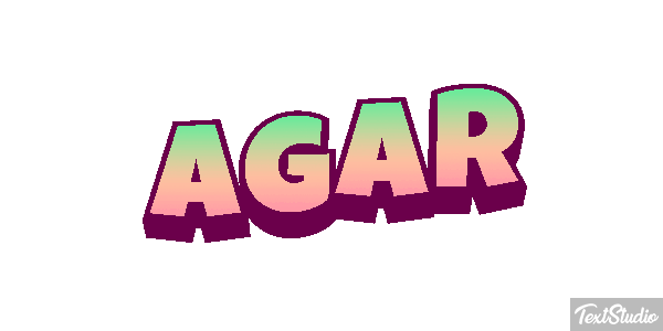Agar Metin efekti