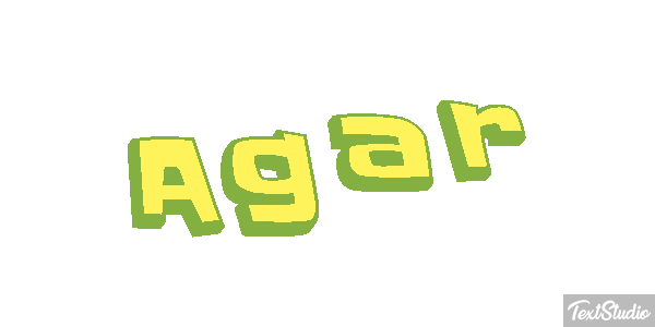 Agar Metin efekti
