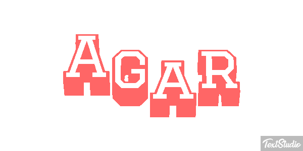 Agar Metin efekti