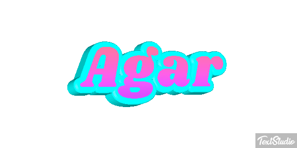 Agar Metin efekti