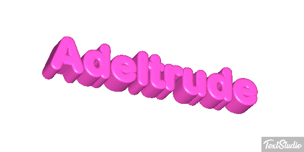Adeltrude Texteffekt