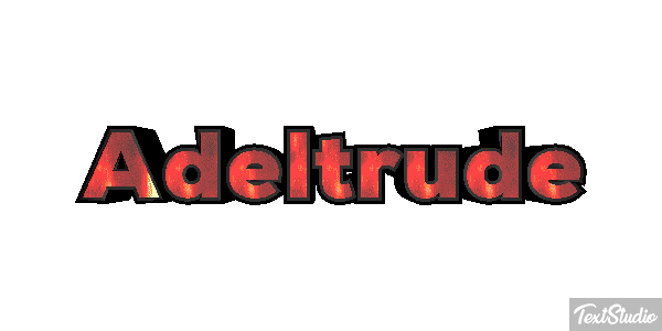 Adeltrude Texteffekt