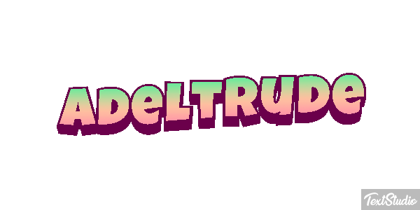 Adeltrude Texteffekt