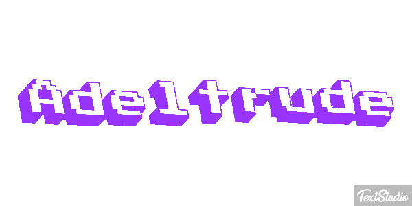 Adeltrude Texteffekt