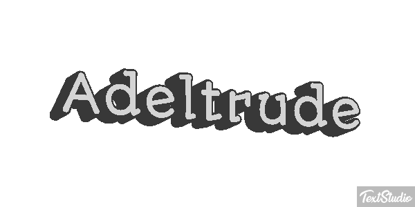 Adeltrude Texteffekt